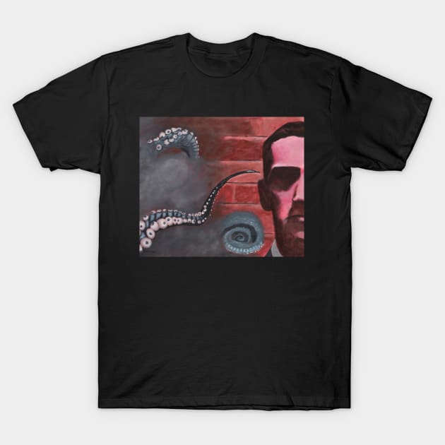 Lovecraft: Master of Horror T-Shirt by ianoz